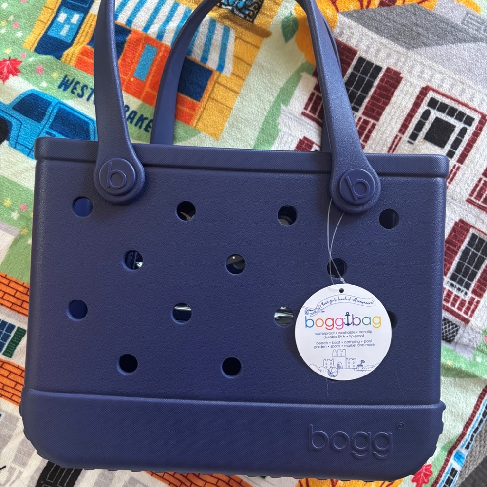 Bitty Bogg Bag - Navy Blue - Picture 6 of 6